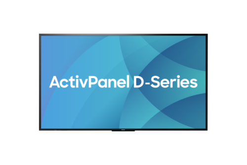 ActivPanel D-Series 65 FV Screen LOGO  0525v1